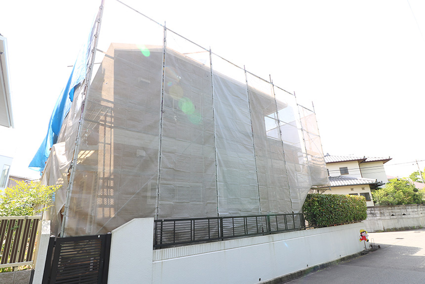 外壁・屋根の塗装工事　お客様の声　神戸市西区　M様邸 2